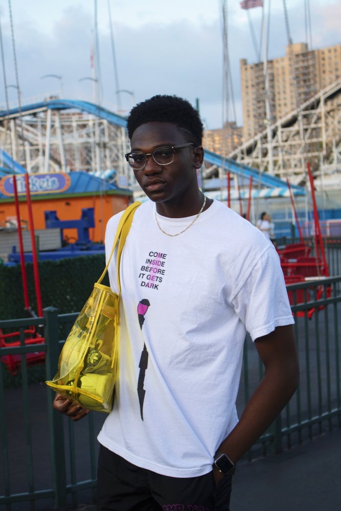 "CAMP YOS" Tote (Yellow)