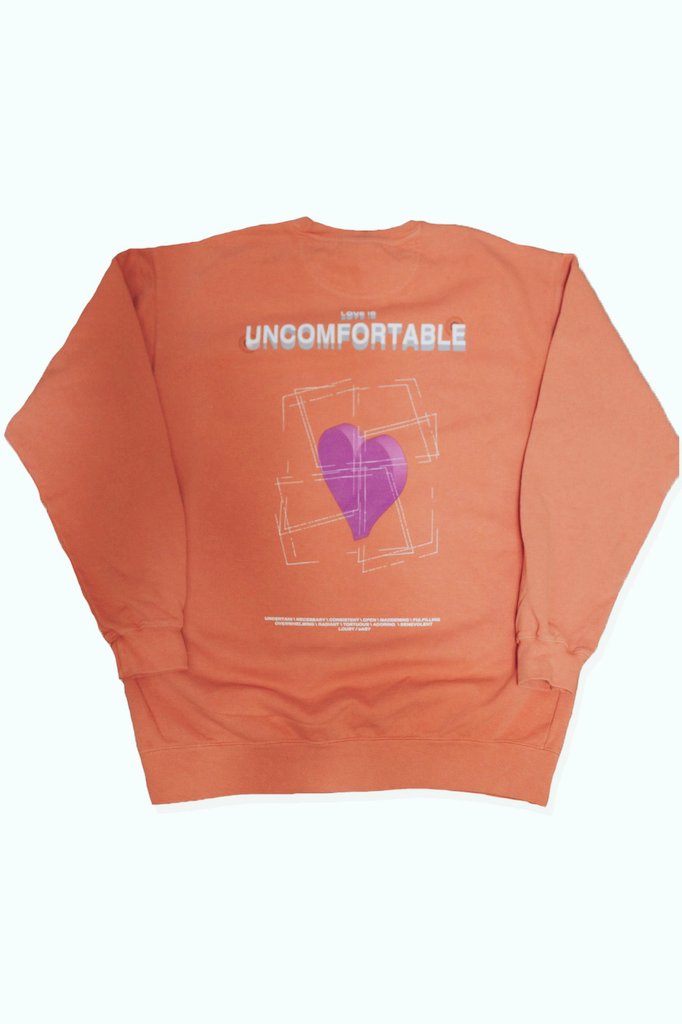 Love Is Uncomfortable Orange